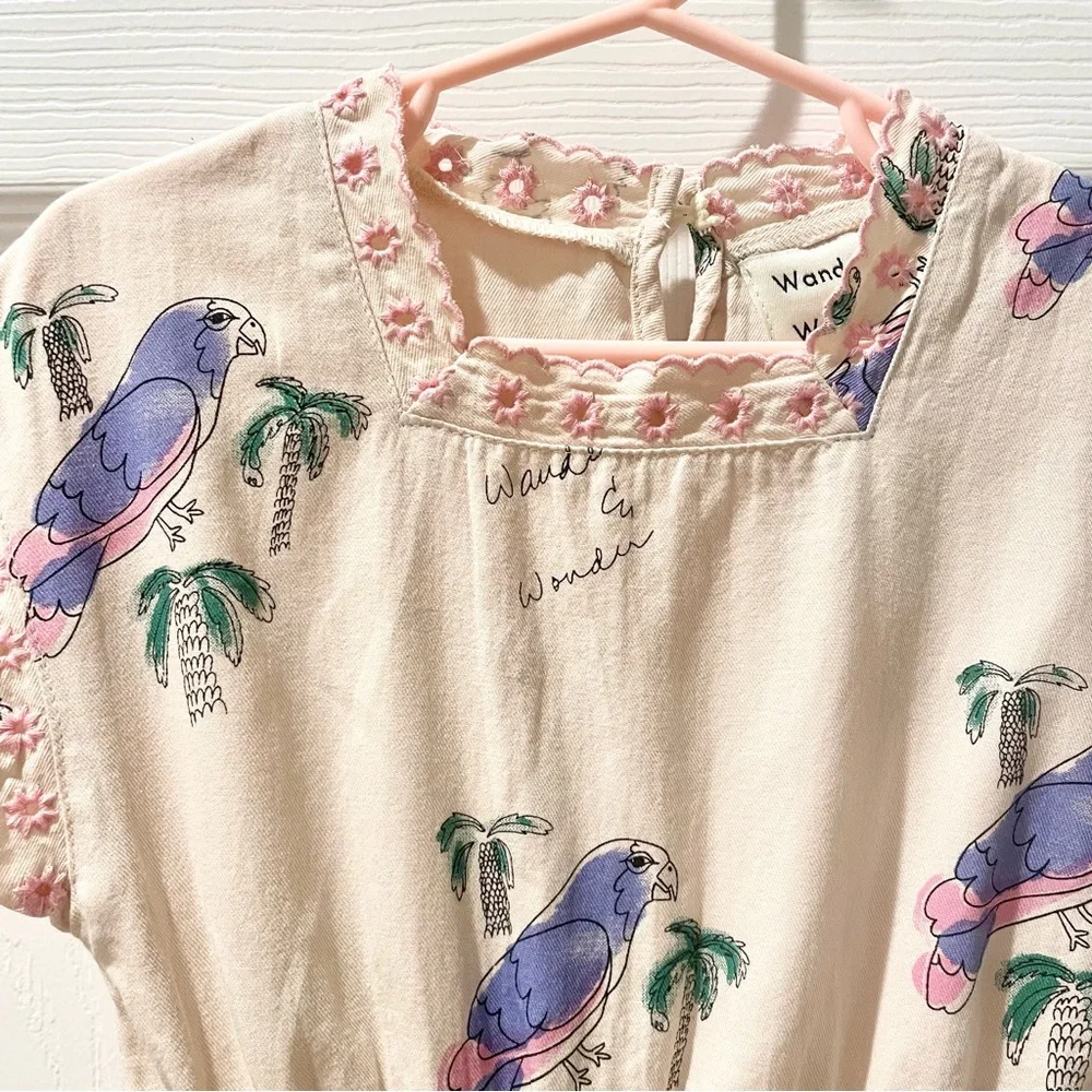 Wander and Wonder cream dress